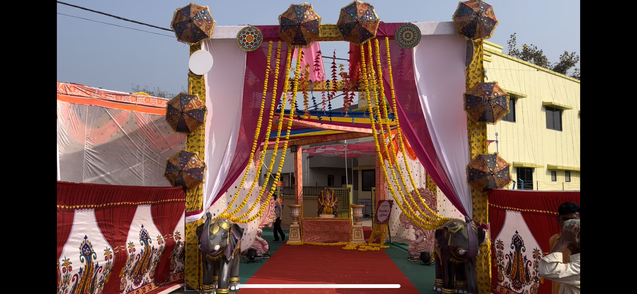 Gate Entry Decoration 